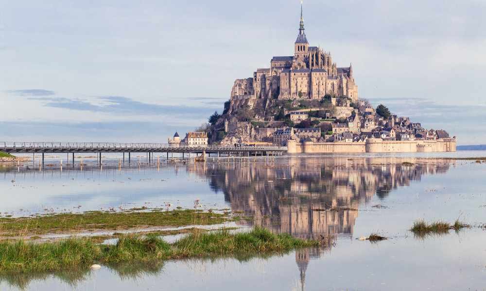 A Peek In the Past A Brief History of Mont Saint Michel