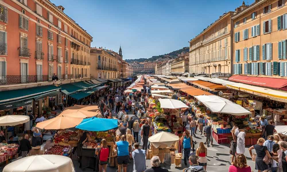 The Cours Saleya Market